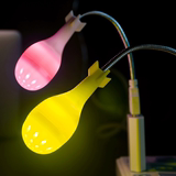 LED迷你小夜灯 节能插座灯氛围灯 USB插电创意宝宝壁灯床头起夜灯