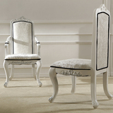 新古典餐椅欧式餐椅新古典椅子欧式椅子实木椅子扶手椅2布艺餐椅