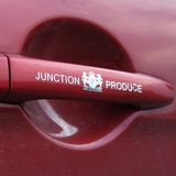 JP TRD改装 金属质感门把拉手贴 个性贴纸装饰车贴 汽车用品批发
