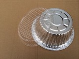 【包邮】煲仔饭铝箔碗 铝箔煲 锡纸碗 煲仔机 配塑料盖加强加硬型