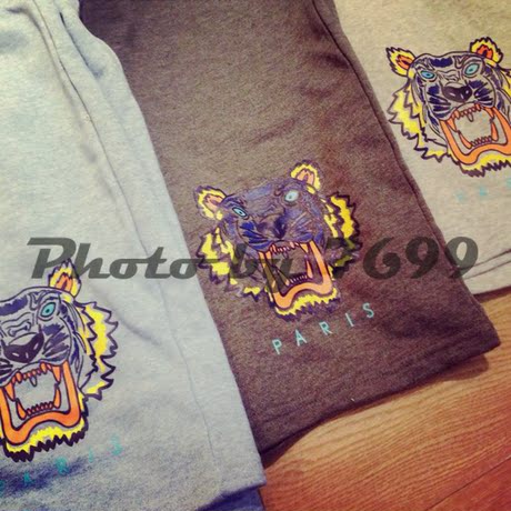 hm<em>男士</em>春夏新款虎头logo<em>纯棉运动短裤</em>沙滩裤