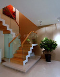上海钢木楼梯 实木楼梯 玻璃楼梯 别墅楼梯 阁楼楼梯 测量意向金