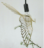 意大利名师设计飞翔的小鸟吊灯创意个性客厅卧室餐厅会所飞鸟吊灯