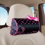 韩国代购HELLO KITTY凯蒂猫粉色蝴蝶结款汽车头枕 靠枕 颈枕26.44