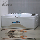 康利达亚克力浴缸按摩冲浪长方形单成人新款特价浴室泡澡小多尺寸