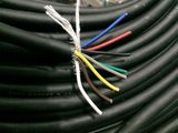进口电线电缆 8芯0.5平方进口电线多芯线控制线信号线 超柔多芯线