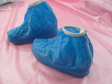 儿童中帮低帮防雨鞋套/防水鞋套 时尚珠光 蓝色粉色