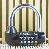 全金属5位数字密码锁大门锁  安全防盗挂锁 健身房锁 锌合金 包邮