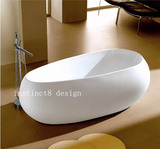 [WTM02504:1795×850×610mm]欧式古典独立椭圆浴缸/沃特玛浴缸