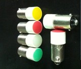 B9E10LED灯珠灯泡指示灯按钮 9毫米卡口罗口 6.3V12V24V30v36v22