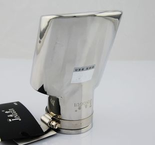 晶贵排气管 福特新福克斯汽车尾喉 改装专用不锈钢消声器5高清图片