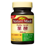 日本进口现货正品满就送 Nature Made 叶酸 150粒