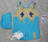 正品专柜华黛思2013年新款儿童泳衣男童连体平角泳衣可爱63501