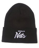 新品2015秋冬款NBA BROOKLYN NETS网队黑色针织毛线帽