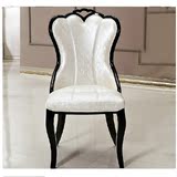 新古典欧式餐椅软包靠背椅酒店椅宜家简约餐椅新中式实木椅子餐椅