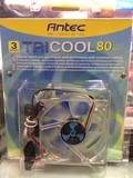 安钛克 antec 8CM白色透明风扇 电脑风扇静音散热机箱电源风扇