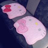 韩国代购正品Hello Kitty凯蒂猫汽车内凉席坐垫1P夏季可爱 现货