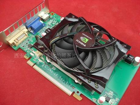 昂达gt240 真实512m ddr5 pci-e游戏显卡 杀9600gt 9800gt gtx250