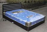 杭州热卖双人床架+席梦思床垫1.2米1.5一套  实木床 单人床实惠床