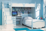 儿童组合床 双层床 多功能床 带衣柜书桌床 上下一体床 高低床