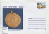 PP1070罗马尼亚2001博物馆建筑邮资图封图奖牌邮资封