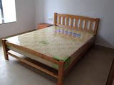 南宁市家具厂供应1.5米简易实木床，简约现代，大方实用。