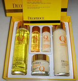 韩国化妆品正品三星deoproce颗粒辅酶Q10美白保湿三3件套盒装礼盒