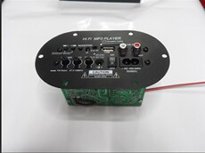 汽车低音炮功放三用插卡功放板 12v/24v/220v车载低音炮功高清图片