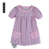 夏装特价 自然元素正品 粉红底熊猫短袖娃娃款衬衫衬衣上衣599元
