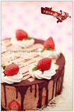天津市内六区免费配送 生日蛋糕 欧式蛋糕 草莓巧克力慕斯蛋糕
