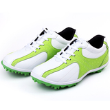 正品Dunlop 高尔夫球鞋 女士 防水透气防滑运动鞋 新款特价 绿色