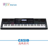 卡西欧电子琴 WK7600 成人76键电子琴录音功能 仿钢琴键MIDI键盘