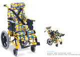 佛山品牌 FS-985 航太铝合金 高靠背护理型儿童脑瘫轮椅