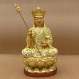 地藏王菩萨/树脂琉璃金佛像神像/12寸30cm/DYJ107