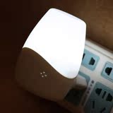 智能声光控小夜灯 创意LED节能双感应壁灯 婴儿宝宝房卧室床头灯