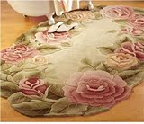 爱唯尔 进口加密加厚100%纯羊毛地毯客厅茶几地毯卧室地毯床边毯