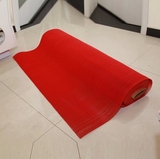 S型镂空防滑网格塑料防水走廊客厅现代红地垫地毯门垫卫浴长方形