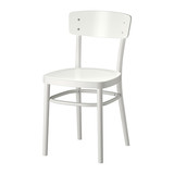 【IKEA/宜家专业代购】    艾多弗  餐椅  椅子, 白色 黑色