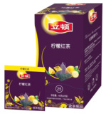 包邮 Lipton立顿柠檬红茶三角包袋泡茶25包独立三角茶叶包新包装