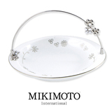 日本代购 御木本MIKIMOTO 陶瓷 小花 首饰托盘 海水珍珠 展示架