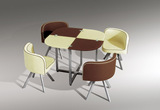 小餐桌钢化玻璃餐桌椅组合大小户型现代简约休闲有特色餐桌套装