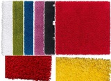 北京宜家代购 翰蓬 长绒地毯 133*195厘米 红绿粉米黑色