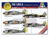 ITALERI 2693 福克-沃尔夫 Fw190A 战斗机“德国王牌”