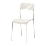 【IKEA/宜家专业代购】 阿德 可叠放椅子餐椅  实用餐椅 学生椅