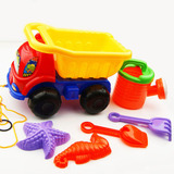 依依宝贝 儿童沙滩玩具套装铲子挖沙工具沙滩玩具车 宝宝戏水玩具