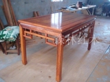 红酸枝木餐桌柜 红木桌子 画台 条案 书桌 椅子 琴桌 可订/定做