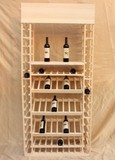 红酒展示架实木葡萄酒储存架组合木质酒柜酒架酒窖红酒货架展示架