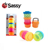 美国Sassy 多功能四层 婴儿零食碗/奶粉格/便当盒 不含BPA