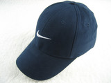 NIKE/耐克 全棉经典款 男女鸭舌帽 网球帽 太阳帽 棒球帽子藏蓝色