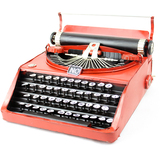 包邮老式打字机模型摆件铁艺装饰品创意家具家装橱窗怀旧道具中式